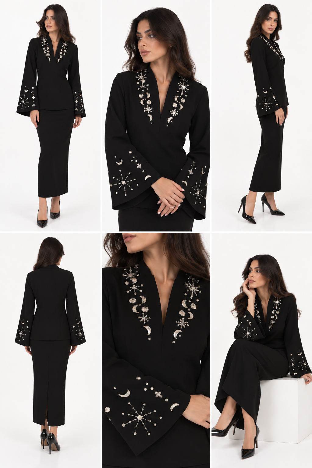 Moonlight beaded dress