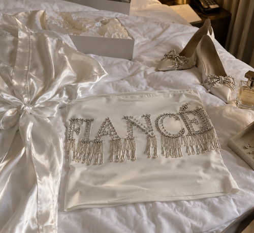 Bridal crystal top