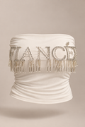 Bridal crystal top