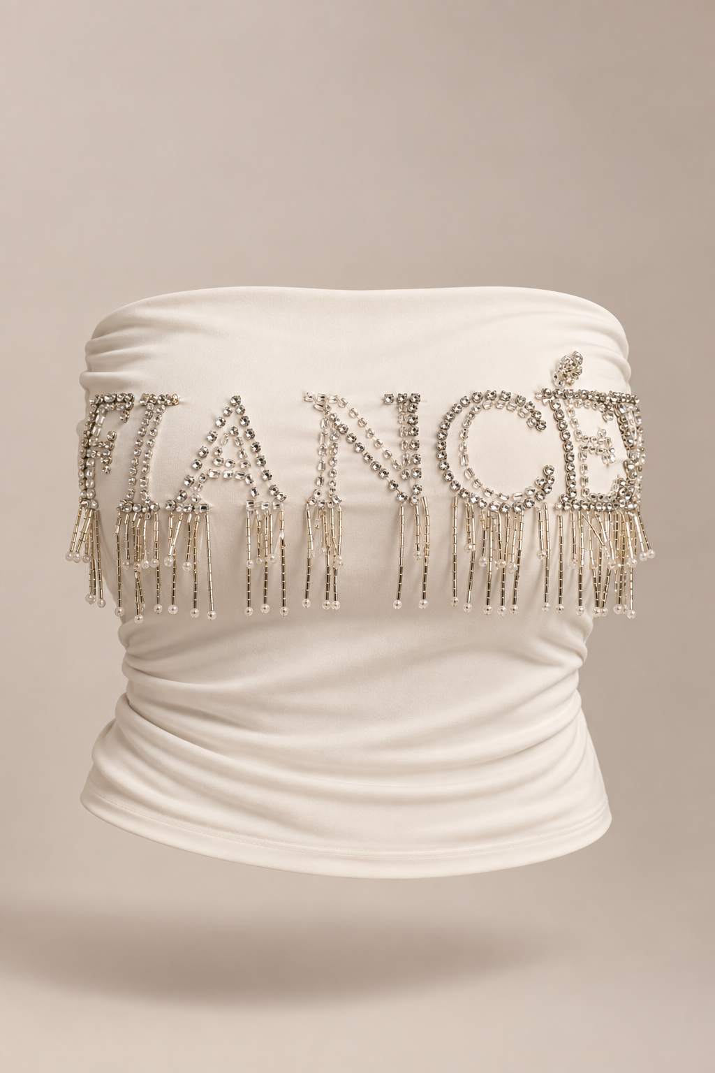 Bridal crystal top