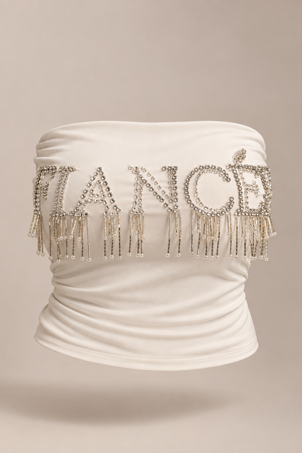 Bridal crystal top