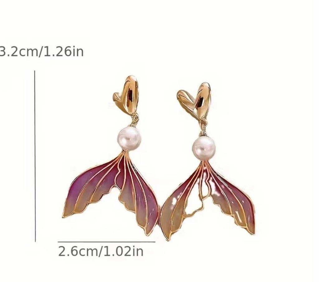 Mermaid earing