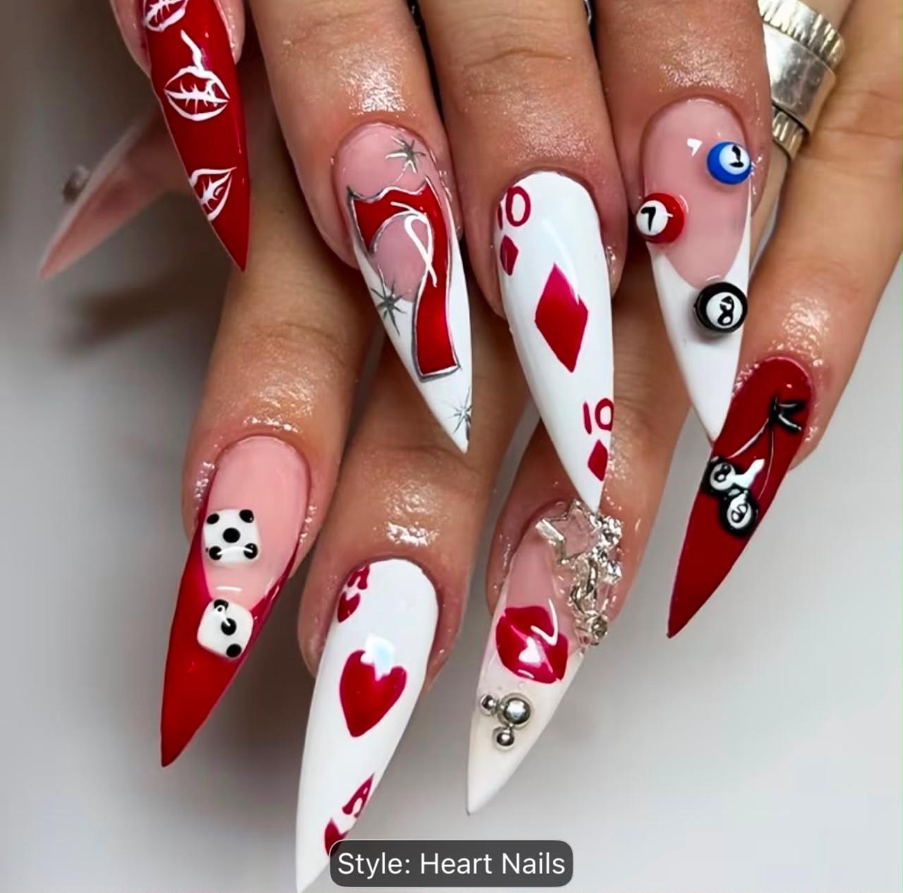 Heart nails