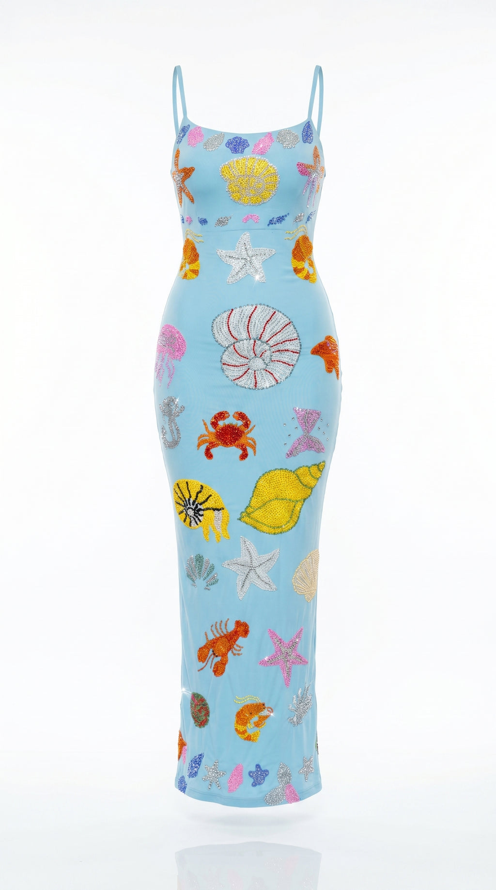 Seashell handmade beaded dress                  “ pre Oder “