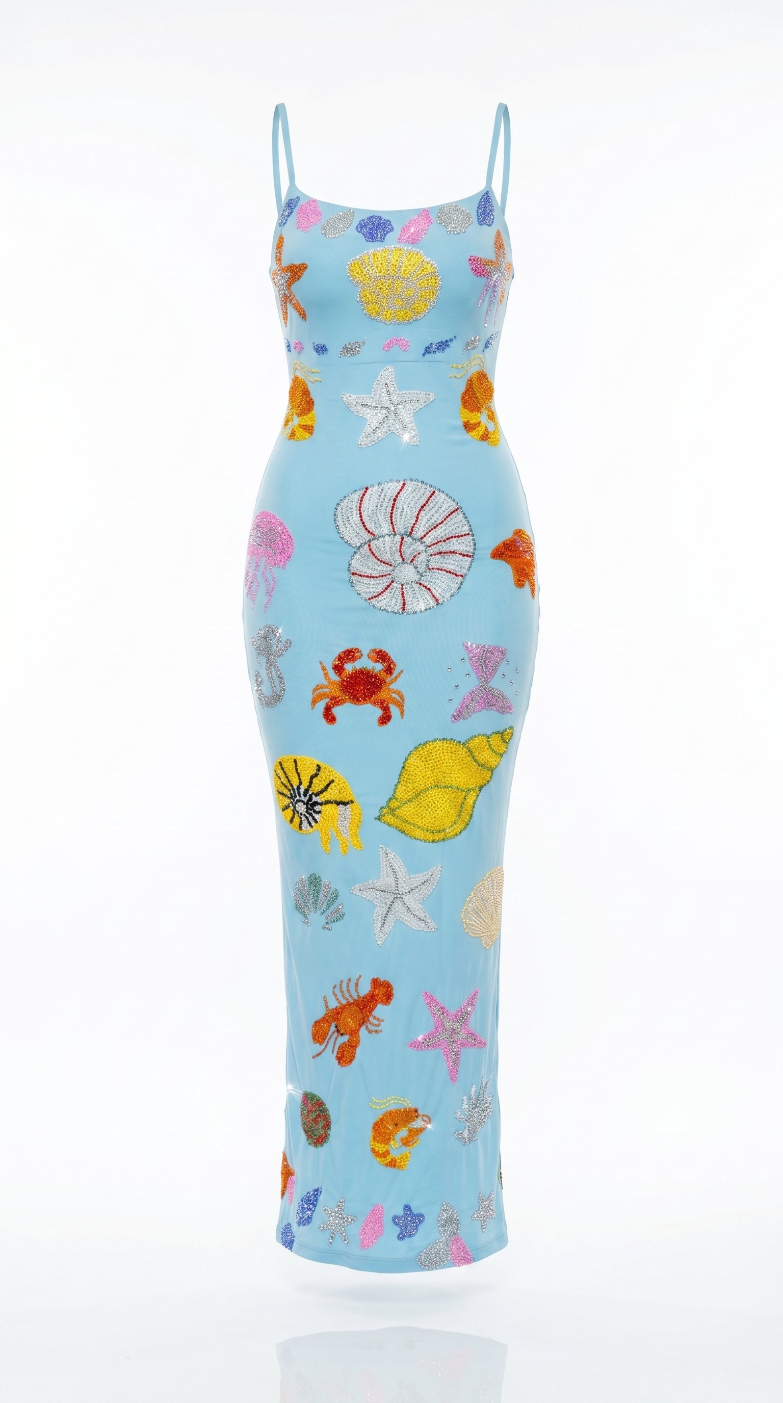 Seashell handmade beaded dress                  “ pre Oder “